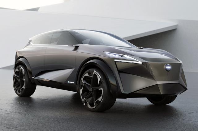 画像: 日産が2019年のジュネーブ モーターショーで発表したクロスオーバーコンセプトカー「IMQ」。これと関連性のあるモデルになるかもしれない…?