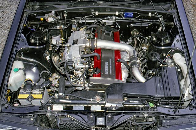 画像: GTSに搭載されたのは7thスカイライン最強のRB20DET。GTSへの採用にあたり、タービンブレードはセラミック製に変更された。