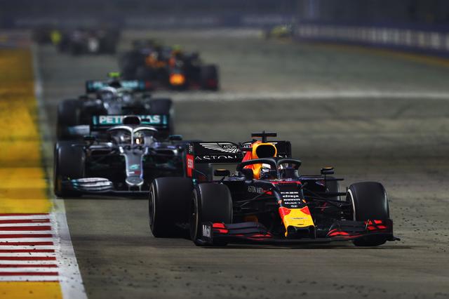 画像: ハミルトンを抑え、3位に入賞したレッドブル・ホンダのマックス・フェルスタッペン。