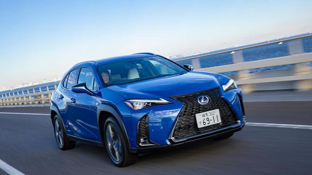 画像: 前軸荷重が軽くシャープなハンドリングが魅力のFスポーツ。(UX250h Fスポーツ)