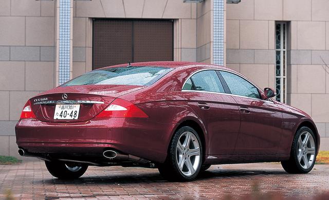 画像: CLS500。これまでの実用優先のデザインとはまったく異なる。CLS350との外観上の違いはアルミホイールとエンブレムのみ。