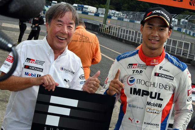 画像2: 前戦ウィナーの平川がポール