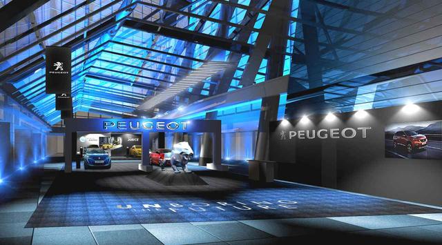 画像: 東京・六本木で開催される「PEUGEOT SHOW 2019 -UNBORING THE FUTURE-」の会場予想図。