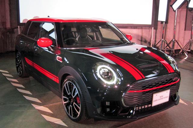 画像: サプライズ発表された、MINI クラブマン JCW。