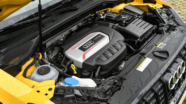 画像: アウディバルブリフトシステムを備え、低回転域からエンジンレスポンス向上などを実現している。