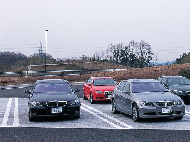 画像: この取材ではメルセデス・ベンツC230コンプレッサーとアウディA4 2.0 TFSIクワトロも用意されていたが、それぞれが明快なテイストなり世界観なりを持っているのも興味深かった。