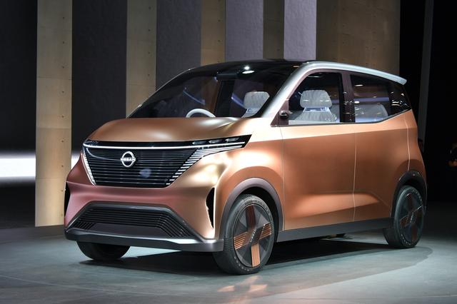 画像: IMk(写真)の市販車は、軽自動車枠に収まることは確実。モーター駆動により、軽自動車とは思えないスタートダッシュを見せるだろう。