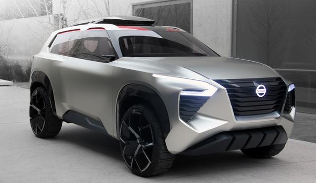 画像: 昨年1月に開催されたデトロイトショーに出品されたコンセプトカー「Xmotion」。次期エクストレイル/ローグのコンセプトモデルと言われている。