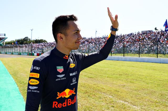 画像: アレクサンダー・アルボン(レッドブル・ホンダ)。ドライバーズランキング8位。