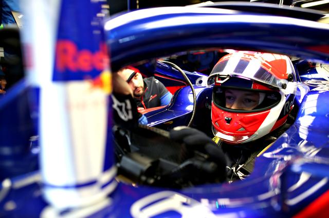 画像: ダニール・クビアト(トロロッソ・ホンダ)。予選9番手。