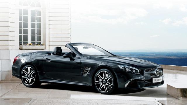 画像: 特別仕様車メルセデス・ベンツ SL400グランドエディションの19インチホイールは専用デザイン。