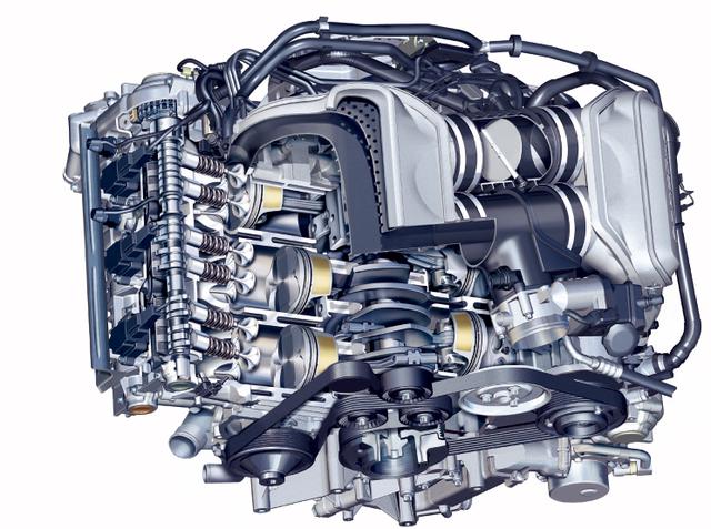 画像: 2WDモデルデビューとともに登場した3.8Lエンジン。3000~.7000rpmで常に350Nmを超えるトルクをコンスタントに発揮。