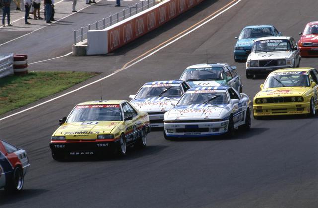画像: 1987年の全日本ツーリングカー選手権はグループAの名車が百花繚乱した時代とも言える。