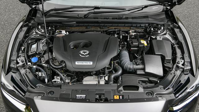 画像: マツダのガソリンエンジンに対する技術的経験則から導き出された2.5Lという排気量。ターボ過給による滑らかな力強さを実現した。