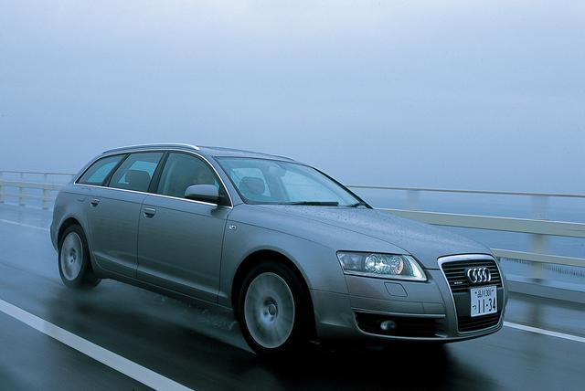 画像: アウディ A6 アバント 3.2 FSI クワトロ。アバントの伝統と言える流麗で力強いデザインを採用し、プレミアム感を強調。