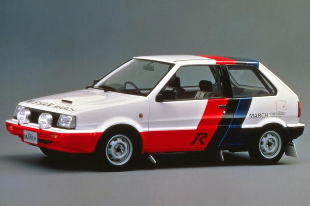 画像: 1988年8月に発売されたマーチRは競技専用マシンだったので、市販型が望まれスーパーターボが誕生する。