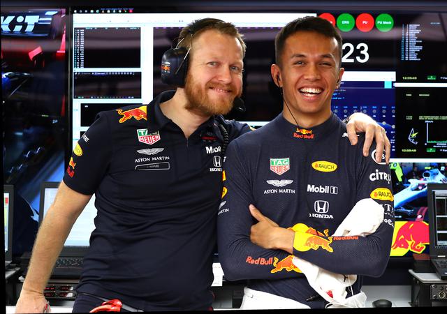 画像: アレクサンダー・アルボン(レッドブル・ホンダ)。予選6番手、決勝5番グリッドスタート。