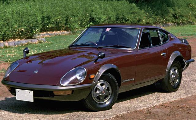 画像: 1971年に登場した日産240ZGの最高速は210km/h(AT車200km/h)、0→400m加速は15.8秒(AT車16.9秒)をマークした。
