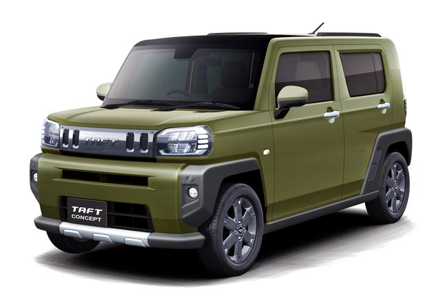 画像: 新型ハスラーやeKクロスのライバルになりそうな、ダイハツ タフト。