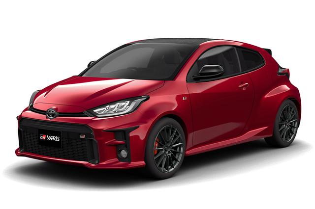 画像: エモーショナルレッドIIのGRヤリス RZ ハイパフォーマンス ファーストエディション。