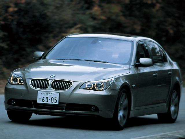 画像: 2005年11月に発表されたBMW5シリーズの06年モデル。写真は540i。