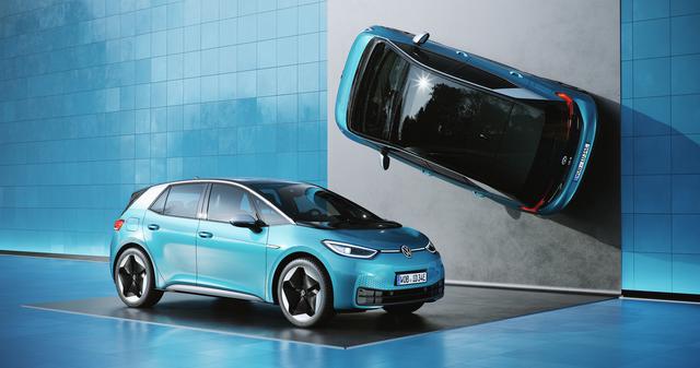 画像: 将来フォルクスワーゲンの主力モデルと期待される ID.3。2020年日本発表は難しいか。