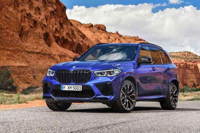 画像: X5 M。新型をベースにM社で開発された高性能モデル。日本上陸は2020年春と予想される。