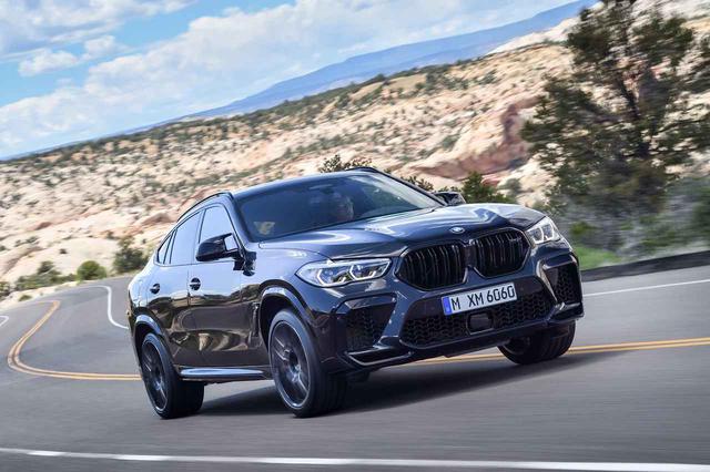 画像: X5 Mと同時に登場したX6 M。日本でも同時に発表されることになりそうだ。