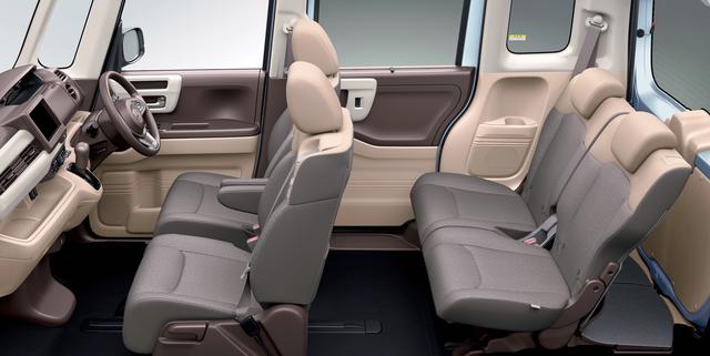 画像: N-BOX G・L ホンダセンシングのインテリア。
