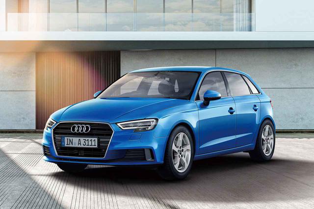 画像: アウディ A3スポーツバック シグネチャーエディション。搭載されるエンジンは1.4Lターボ(FFモデル)と2Lターボ(4WDモデル)の2種類ある。