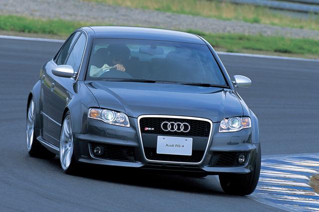 画像: RS4の日本での2006年年内販売台数つまり輸入台数は、RS4アバントも合わせて100台を予定。