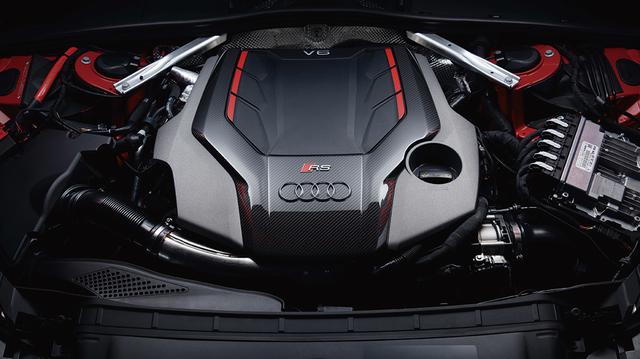 画像: Vバンク内側にターボチャージャーを配置したV6ユニット。ミラーサイクルを採用し効率も高い。