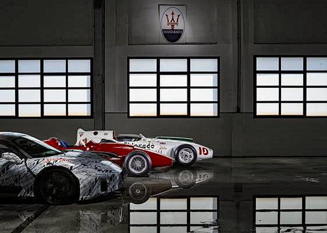画像: 写真手前から、MC20プロトタイプ、250F、そしてエルドラド。