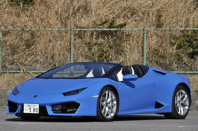 画像: 「日常使いできるスーパーカー」というガヤルドのコンセプトは、このウラカンにも引き継がれている。ヘッドランプはアヴェンタドールよりも横長。