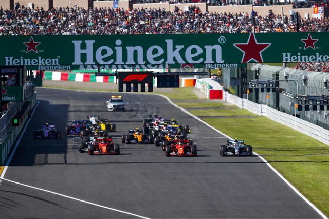 画像: 2019年日本GP。2020年は10月11日に決勝レースが開催されることになっているが、実際にはスケジュールは白紙状態。