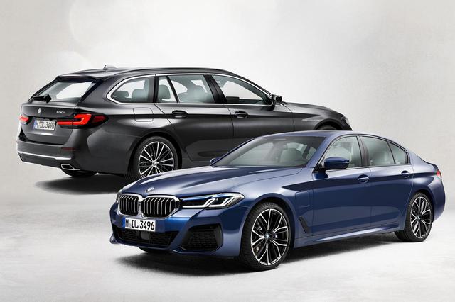 画像: エクステリアデザインの変更をともなうビッグマイナーチェンジを発表されたBMW 5シリーズ。今回の改良で、電動化がポイントとなる。プラグインハイブリッドの530eはセダンだけでなくツーリングにも設定される。
