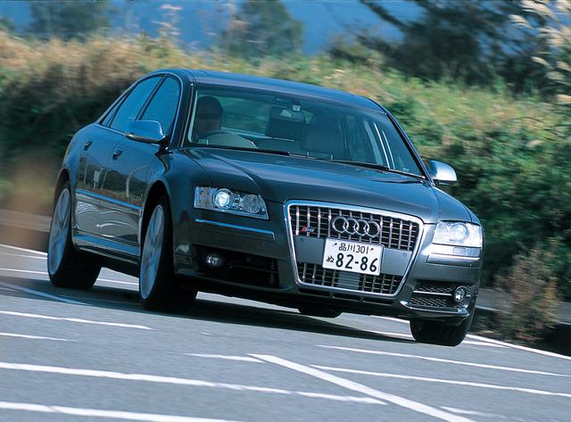 画像: 「アウディ S8」。Sモデルはアウディ伝統のハイパフォーマンスモデルであり、S8はその中でトップエンドとして存在する。