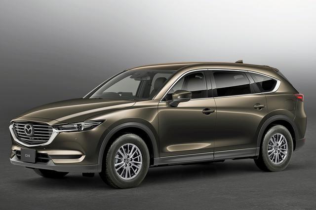 画像: ベース車両となったSUVのCX-8。