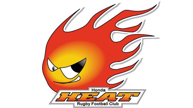 画像: 本田技研工業公認のラグビー部、ホンダ ヒートのエンブレム。チームメイトだけでなく、活動に携わる全員の心の熱さを表すという。