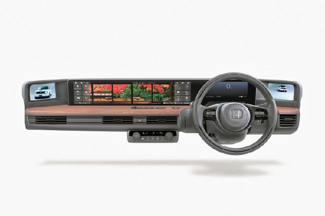 画像: 2画面の大型タッチパネルモニターの「ワイドスクリーン ホンダ コネクトディスプレイ」。