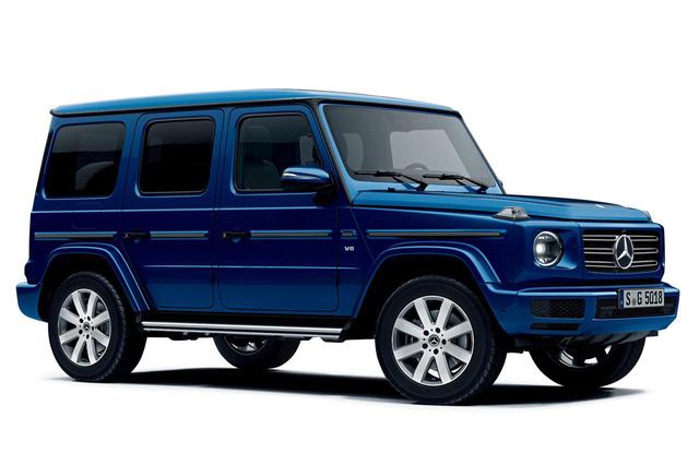 画像: G マヌファクトゥーア プログラムの対象となるG550。4L V8ツインターボエンジン(422ps/610Nm)を搭載する。
