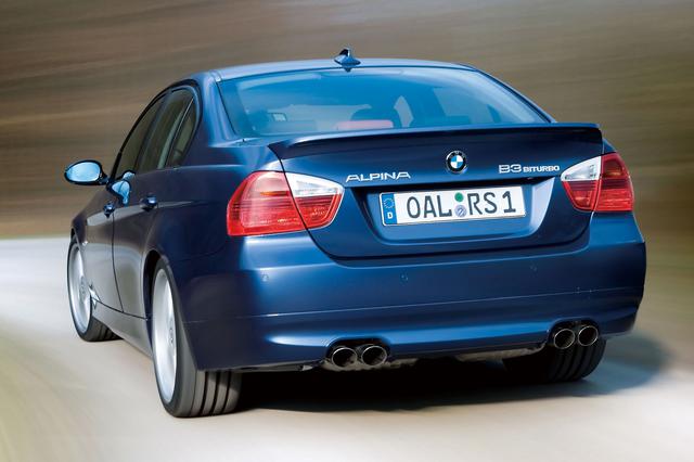 画像: 2007年3月に開催されたジュネーブオートサロンで登場したBMW アルピナ B3ビターボ。