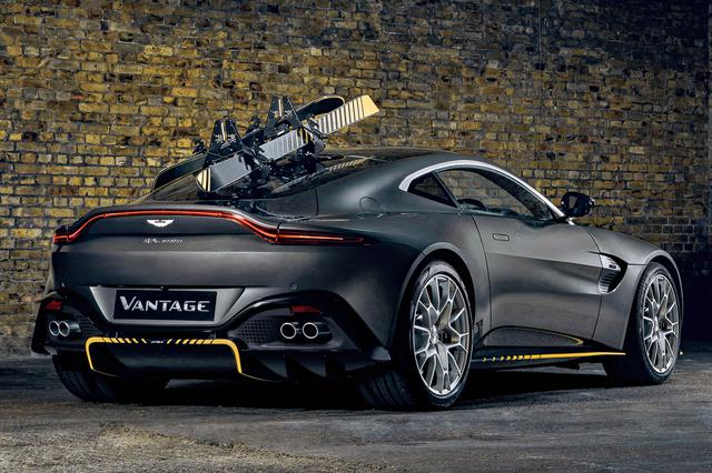 画像: ヴァンテージ 007エディション(スキーとラックは限定オプション)。
