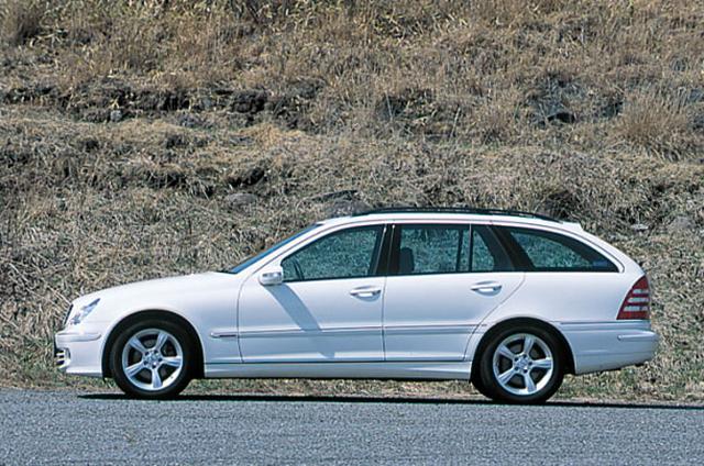 画像: メルセデス・ベンツ C180K ステーションワゴン アバンギャルド。ドイツ本国では新型Cクラスセダン(W204型)が登場しているが、今回の試乗車はW203型Cクラスのステーションワゴン。