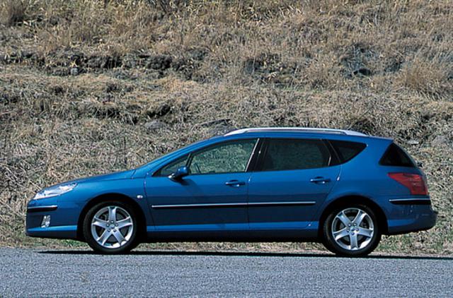 画像: プジョー407 SW スポーツ3.0。406の後継モデルとして2005年5月に登場。
