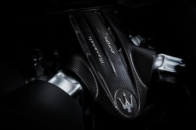 画像: 「ネットゥーノ」と名づけられた完全自社製の新開発3L V6ツインターボエンジン。最高出力630ps、最大トルク730Nmを発生。