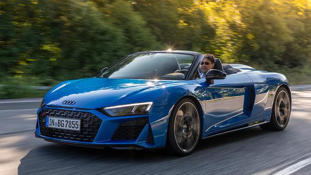 画像: R8スパイダーV10 RWDは2019年のフェイスリフトを機に追加された。