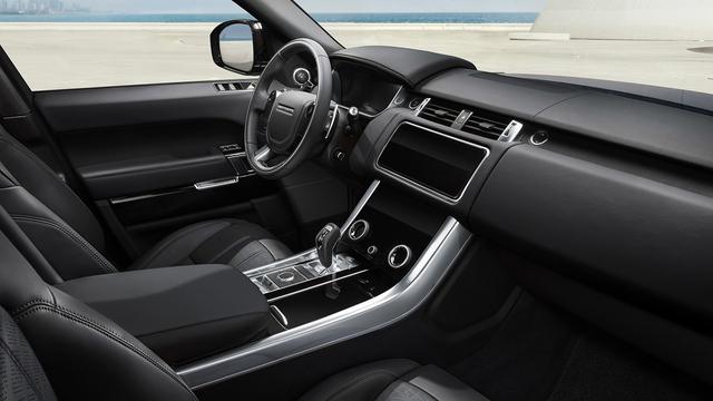 画像: レンジローバースポーツHSEダイナミックブラックのインテリア。