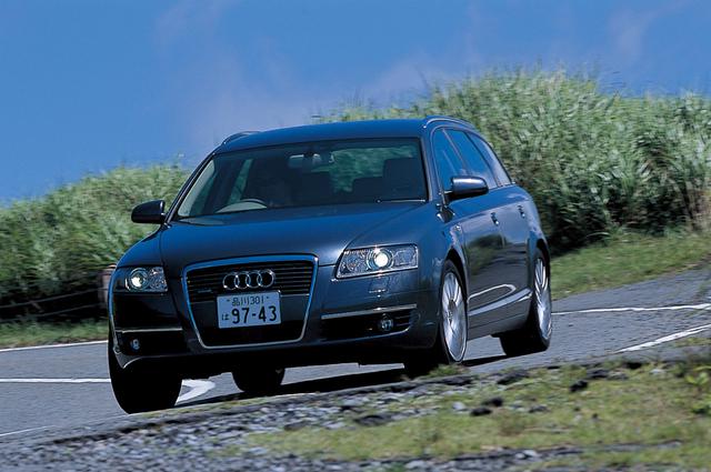 画像: 日本導入が開始されたばかりの新エンジンを搭載するA6アバントのニューモデル「A6アバント2.8FSIクワトロ」。新機構「アウディバルブリフト」を装備。