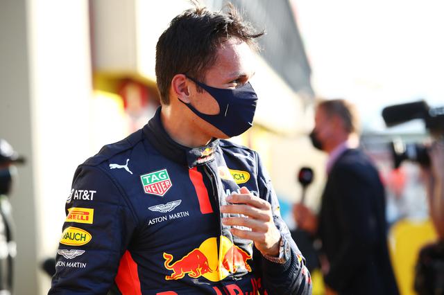 画像: 前戦トスカーナGPで自身初めてF1初表彰台に上がったアレクサンダー・アルボン(レッドブル・ホンダ)。